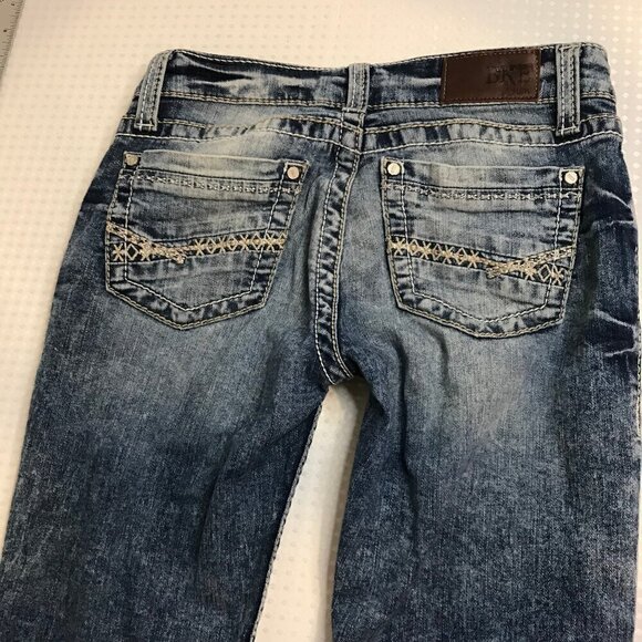 BKE WOMENS DENIM CAPRI SIZE 24 - Picture 5 of 8